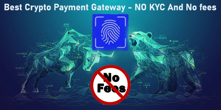 Best Crypto Payment Gateway - NO KYC And No fees