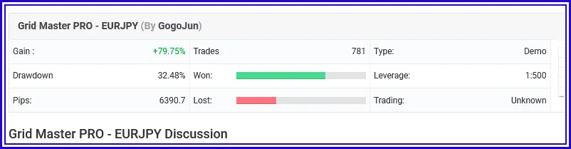 Grid Master Pro results 3