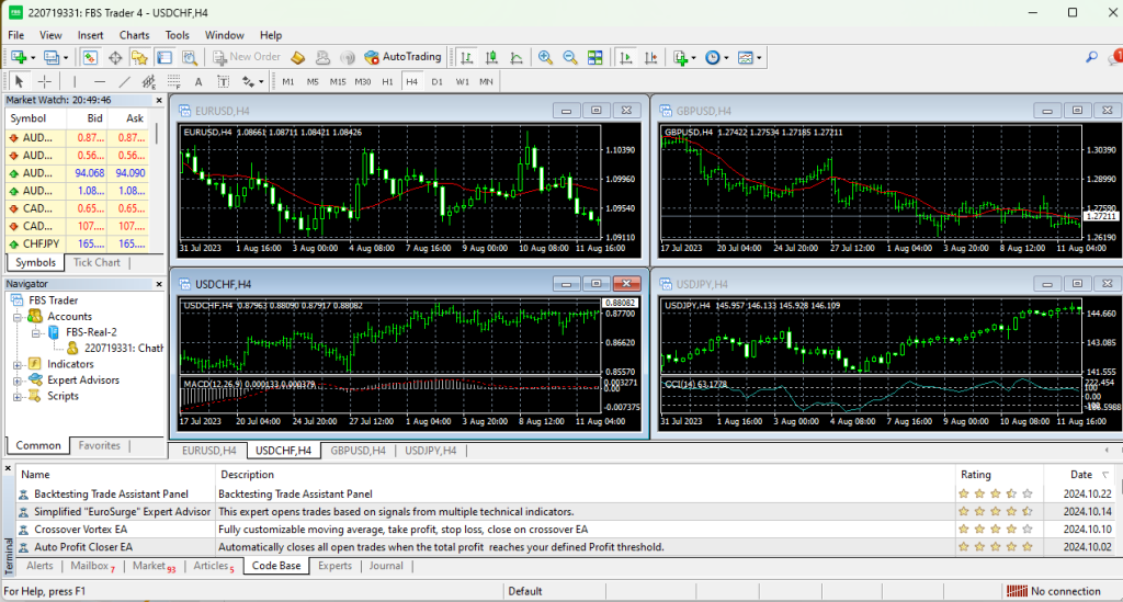  BollSto EA demo testing